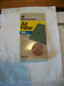 NOS McCulloch Luftfilter 218312 für alle Sägen der Serie 300 - Neu in Verpackung - Bild 1 von 3
