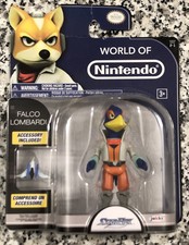 FALCO LOMBARDI World of Nintendo 4" Star Fox Action Figure Series 2-1 NEW IN BOX