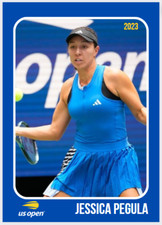 2023 Jessica Pegula US Open Pro Tennis Player Rookie Card USA 2023 US Open