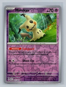 Mimikyu SV: Paldean Fates 037/091 quasi nuovo Reverse Holo - Foto 1 di 2