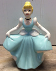 Cinderella Disney vintage figurine porcelain blue dress 5 1/2" high china 