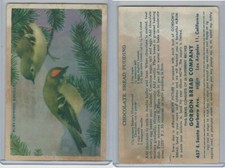 D39-2a, Gordon Bread, Recipe - California Birds, 1940's, Ruby Cr. Kinglet