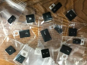 Original Single Keys for Microsoft Surface Pro Type COVER FMM-00001 Black 1755 - Picture 1 of 2