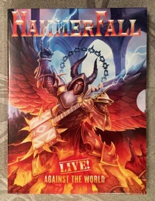 Hammerfall - Live! Against The World 2-CD + Blu-Ray (Autographed by entire band) - Image 1 of 4