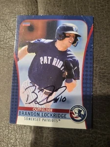 Brandon Lockridge 2022 minor league Signed Card SD Padres!! - Picture 1 of 2