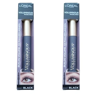 2×L'Oreal Paris Voluminous Mascara Black - Picture 1 of 2
