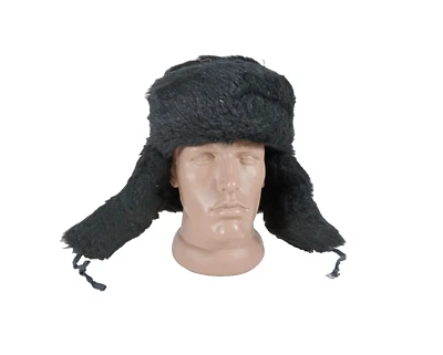 Gorra de Invierno Sombrero Ushanka URSS Original Soviético Cálido De Colección Ucrania Piel Ushanka Antigua Foto 1 de 4