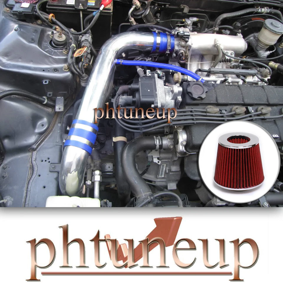 KIT ADMISIÓN AIRE FRÍO AZUL ROJO AJUSTE 1994-2001 ACURA INTEGRA GS LS RS 1.8 1.8L Foto 1 de 1