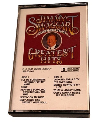 Jimmy Swaggart Greatest Hits Vol 4 Southern Gospel Music Cassette 1S11 - Image 1 of 4