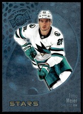 2022-23 Skybox Metal Universe 118 Timo Meier Sharks Hockey Card