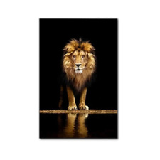 Lion Wall Art Decor Wall Art Painting Pictures Print On Canvas for Decoration