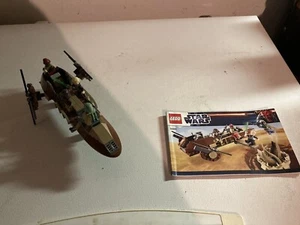 LEGO Star Wars: Desert Skiff (9496) 99% Complete (no sarlacc) W/ Instructions - Picture 1 of 3