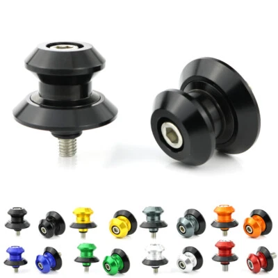 Ajuste para Suzuki Bandit GSF400 89-97 GSF600 95-04 brazo oscilante soporte carretes deslizante Foto 1 de 4