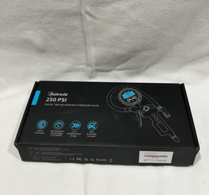Inflador digital de neumáticos AstroAI con manómetro, portabrocas de aire 250 PSI - Imagen 1 de 6