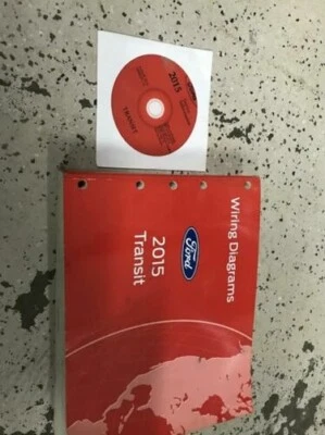 2015 Ford Transit Servicio Tienda Reparación Taller Información Manual Juego Con - Imagen 1 de 3