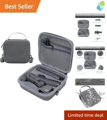 DJI OM6 Waterproof Case with Double Zipper and Versatile Carrying Options - Image 1 of 4