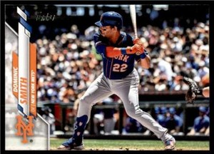 2020 Topps Series 1 Base #277 Dominic Smith - New York Mets