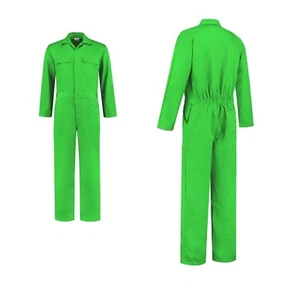 Mono verde manzana mono de trabajo traje de trabajo combi jardinero carnaval carnaval - Imagen 1 de 3