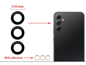 For Samsung Galaxy A34 5G  Rear Back Camera Glass Lens with adhesive Replacement - Picture 1 of 1