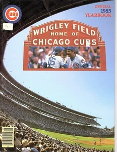 Chicago Cubs 1985 Official MLB Baseball Yearbook Program "Ryne Sandberg" - Picture 1 of 11
