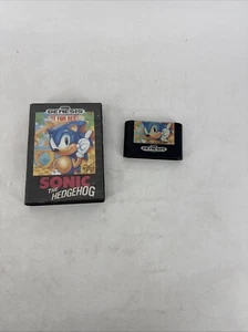 Sonic the Hedgehog (Sega Genesis, 1991) Not For Resale, No Manual Cover Damaged - Picture 1 of 6