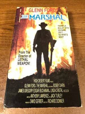 The Marshal VHS VCR Video Tape Used Glen Ford Western RARE - Image 1 of 4