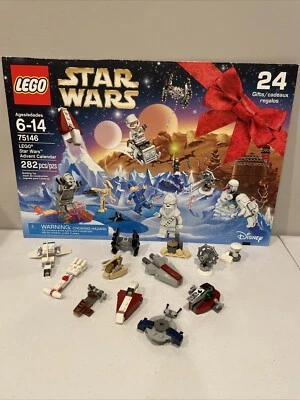 LEGO Star Wars Advent Calendar 75146 Retired Mini Ships Lot With Cover/playmat - Image 1 of 4