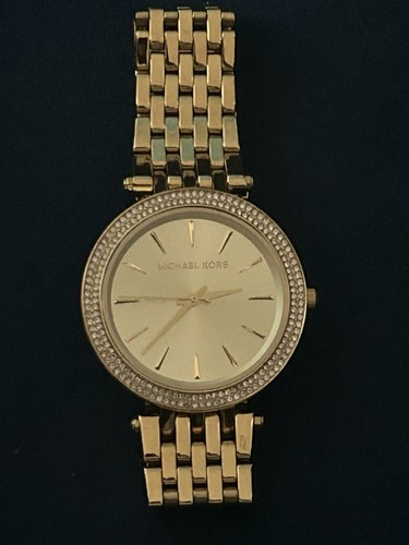 Orologio Michael Kors Darci MK3191 Donna Acciaio Oro Quadrante Analogico MP876