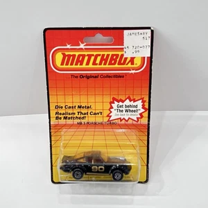 1983 MATCHBOX SUPERFAST MB#3 BLACK PORSCHE 911 TURBO SPORT BP Package - Picture 1 of 5