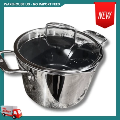 NUEVO TWILLING CLAD CFX 6qt Antiadherente Acero Inoxidable Cerámica Horno Holandés, ENVÍO GRATUITO Foto 1 de 4