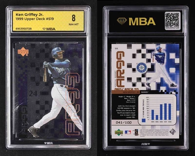 Ken Griffey Jr 1999 Upper Deck Special Report Arms Race 99 /100 #519 MBA 8 NM-MT - Image 1 of 3