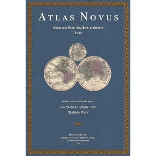 Atlas Novus Indicibus Instructus oder Neuer mit Wort-Registern versehener Atlas  - Imagen 1 de 3