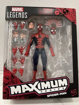 Figura de acción coleccionable Hasbro Marvel Legends Maximum Series Spider-Man Foto 1 de 4