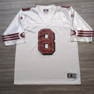 Vintage NFL Starter San Francisco 49ers Steve Young Jersey 52 Classic Collection - Imagem 1 de 4