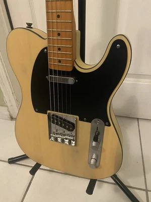 Squier 40th Anniversary Telecaster Vintage Edition Satin Vintage Blonde - Image 1 of 4