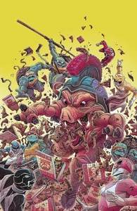 Mighty Morphin Power Rangers / TMNT III #1 1:25 James Stokoe Virgin Variant NEW - Picture 1 of 1