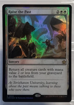 Raise the Past - Rare/Foil/Hexerei - Magic: The Gathering Foundation - EN/NM - Bild 1 von 2
