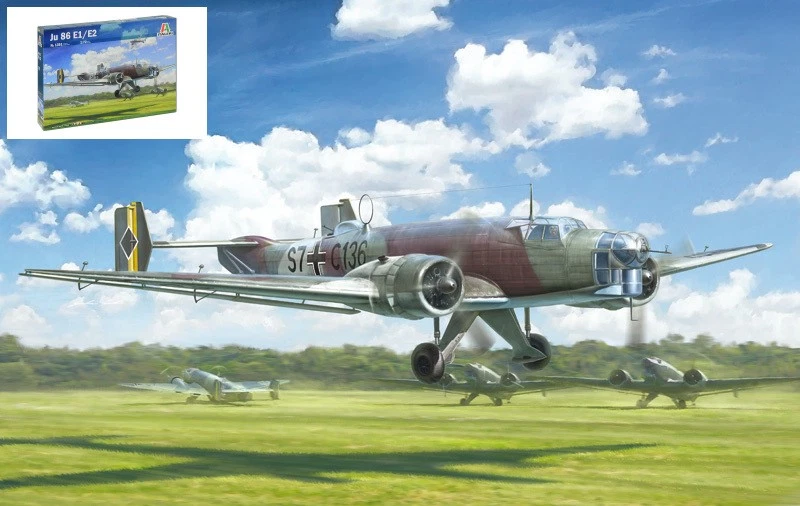 JU 86 E-1/E-2 KIT 1:72 - Immagine 1 di 1