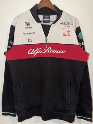 Alfa Romeo F1 Team Orlen 2022 Code 0 1/3 Zip Sweatshirt Mens Size Small - Image 1 of 4