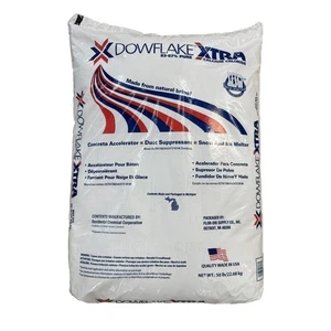 Dowflake Xtra Calcium Chloride Flakes - 50Lb Bag - Picture 1 of 2
