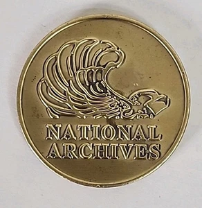 National Archives Declassification Center 10th Anniversary Commemorative Coin - Bild 1 von 6