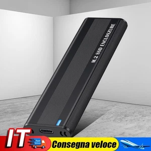 Custodia SSD M.2 NVMe a doppio protocollo con strumento gratuito da 10 Gbps per - Photo 1/20