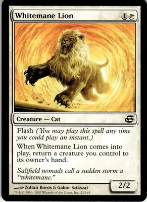 MTG Whitemane Lion NEARMINT NM / Magic The Gathering : Planar Chaos - Image 1 of 2