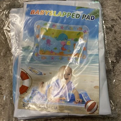 Almohadilla de agua inflable Almohadilla de hielo para bebés Juguete Niño pequeño Alfombra propensa a gatear Actividad en el piso Foto 1 de 2