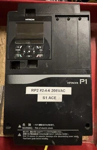 Hitachi SJ Typ P1 Wechselrichter, P1-00156-LFUF, 200-240V, 3PH, 2,2KW, 3HP - Bild 1 von 8