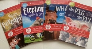 8x New Scholastic Paperback Learning Books, Level 1 & 2 - Bild 1 von 2