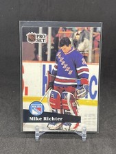 Mike Richter 1991-92 Pro Set NHL Awards Special Celebration of Excellence #AC2