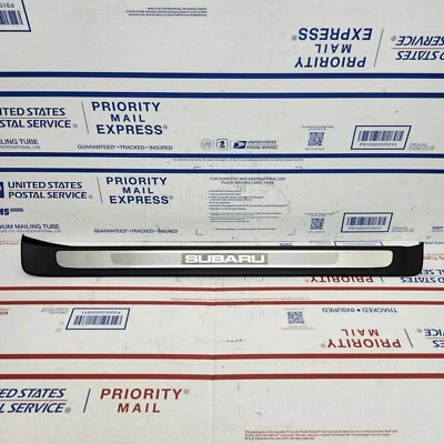 ✅05-09 Subaru Legacy Outback XT Front Right Door Scuff Sill Trim Cover Plate OEM - Image 1 of 4