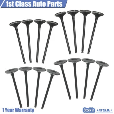 16 Intake Exhaust Valve Kit for Toyota Rav4 Camry Corolla Scion tC 1AZFE, 2AZFE - Изображение 1 из 4