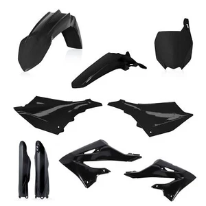 Acerbis 2936150001 Full Plastic Kit Yamaha Black for 2022+ YZ 125/250 (2T) - Picture 1 of 1